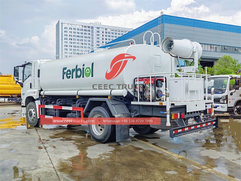 ISUZU GIGA visokoefikasan kamion protiv prašine sa velikim kapacitetom od 16CBM