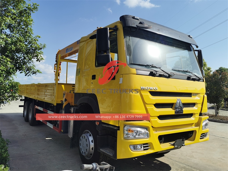 Sinotruk 6×4 400KS kamion montirana dizalica XCMG