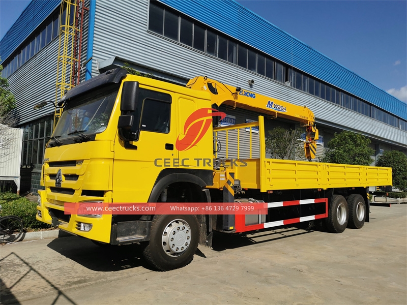 Sinotruk 6×4 400KS kamion montirana dizalica XCMG