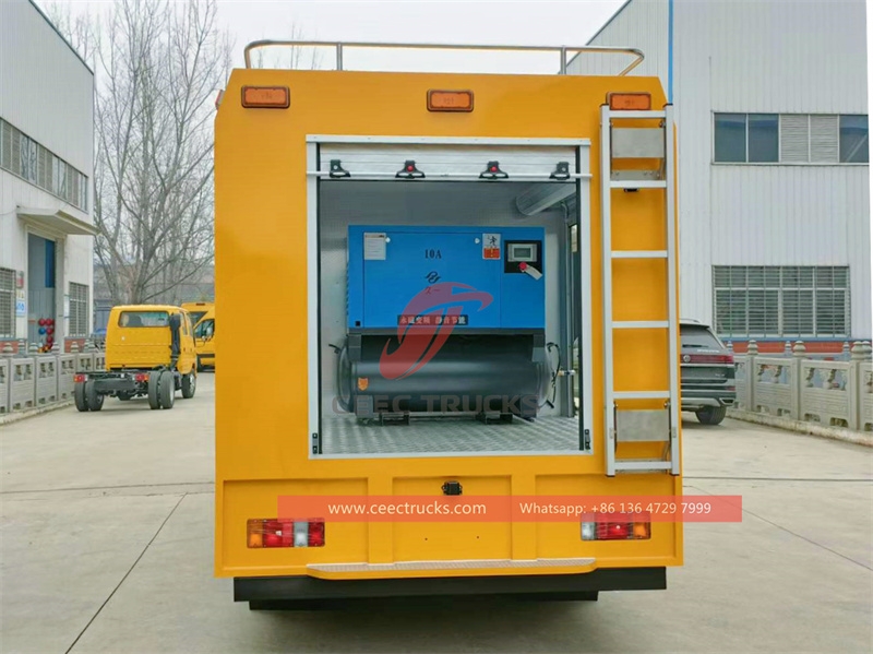 ISUZU NKR Fire emergency lighting truck made in China