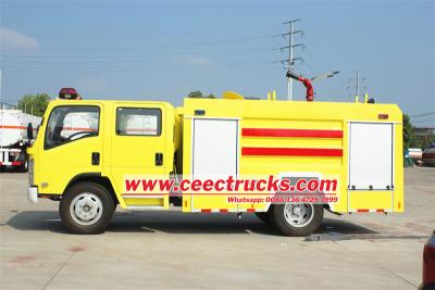 Isuzu 190HP engine police fire truck