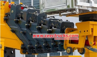 Isuzu 45m mounted aerial work platform truck