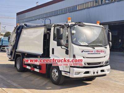Isuzu Electricity 4x2 garbage compactor truck