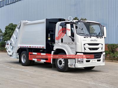 Buy ISUZU 16CBM garbage compactor truck