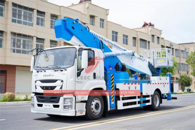 Isuzu GIGA 45m manlift hydraulic platform truck