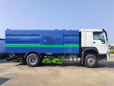 Howo 10 cbm road sweeper truck
