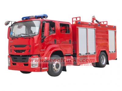Isuzu new GIGA 4X 5500 Liters fire department rescue truck