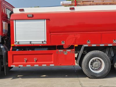 HOWO 6x6 water tank fire lorry