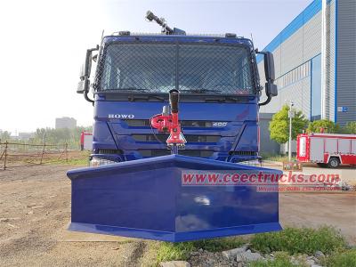 HOWO anti riot water cannon vehicle