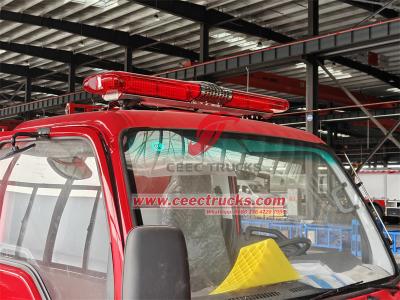 Isuzu 120HP light duty tanker fire department truck