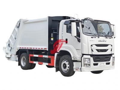 ISUZU FTR 10CBM rear loader garbage compactor truck