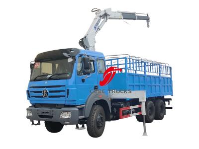 Beiben 6×4 RHD Crane truck at best price