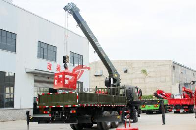 Philippine Isuzu GIGA 380HP boom crane dropside cargo truck