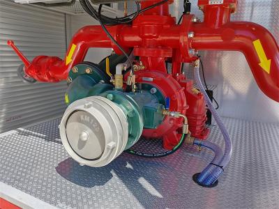 Africa ISUZU city fire rescue truck