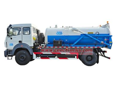 Beiben 1929 vacuum suction truck