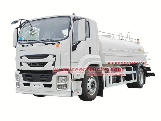 Isuzu GIGA lorry water tank