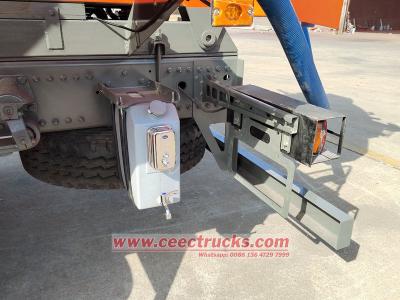 Howo 10 cbm septic tank pump truck