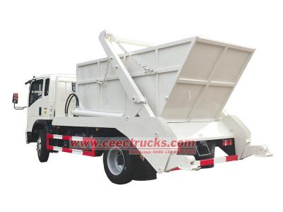 HOWO swing arm garbage truck