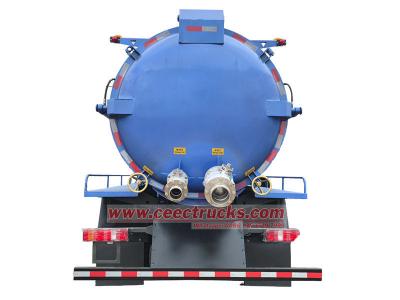 Howo 15 cbm septic tank pump truck