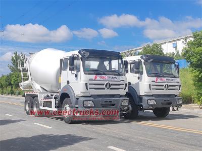 BEIBEN 2634 10cbm concrete mixer truck