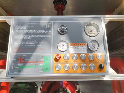 HOWO TX 6x4 double row water fire truck