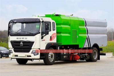 Africa Howo 300HP garbage street sweeper truck
