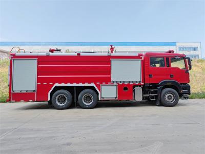 Howo 340HP heavy fire dry powder Truck