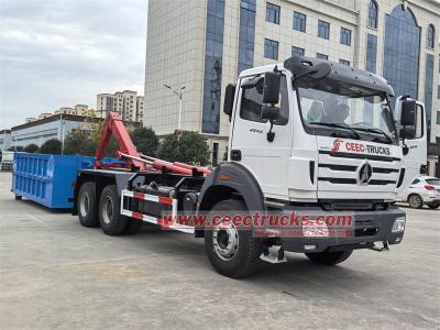 Beiben 420HP 20tons hook loader truck