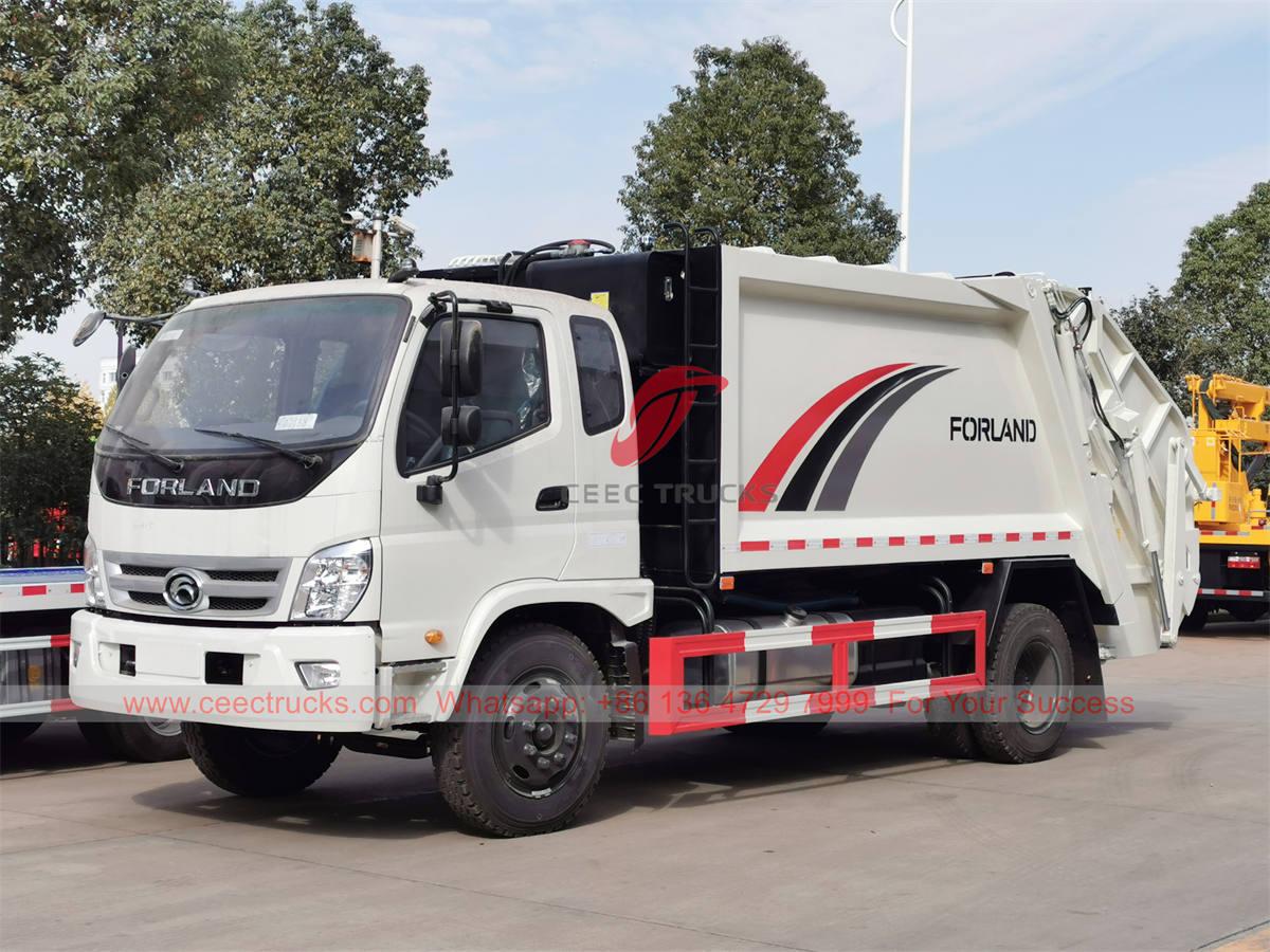 Камиони за сабијање отпада FOTON 8 CBM које је извезла компанија CEEC TRUCKS