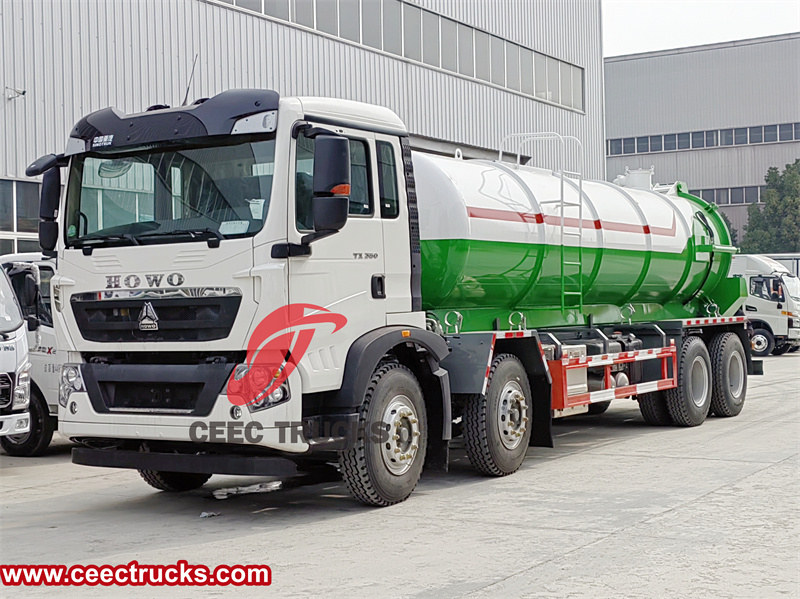 ХОВО хитна упутства за решавање уобичајених кварова на вакуумским камионима за канализацију