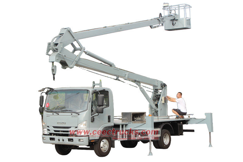 Isuzu KV100 14m sklopiva ruka za rad na visini