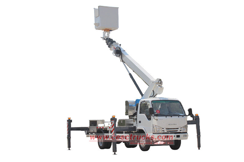 Isuzu ELF 16m kamion za podizanje platforme