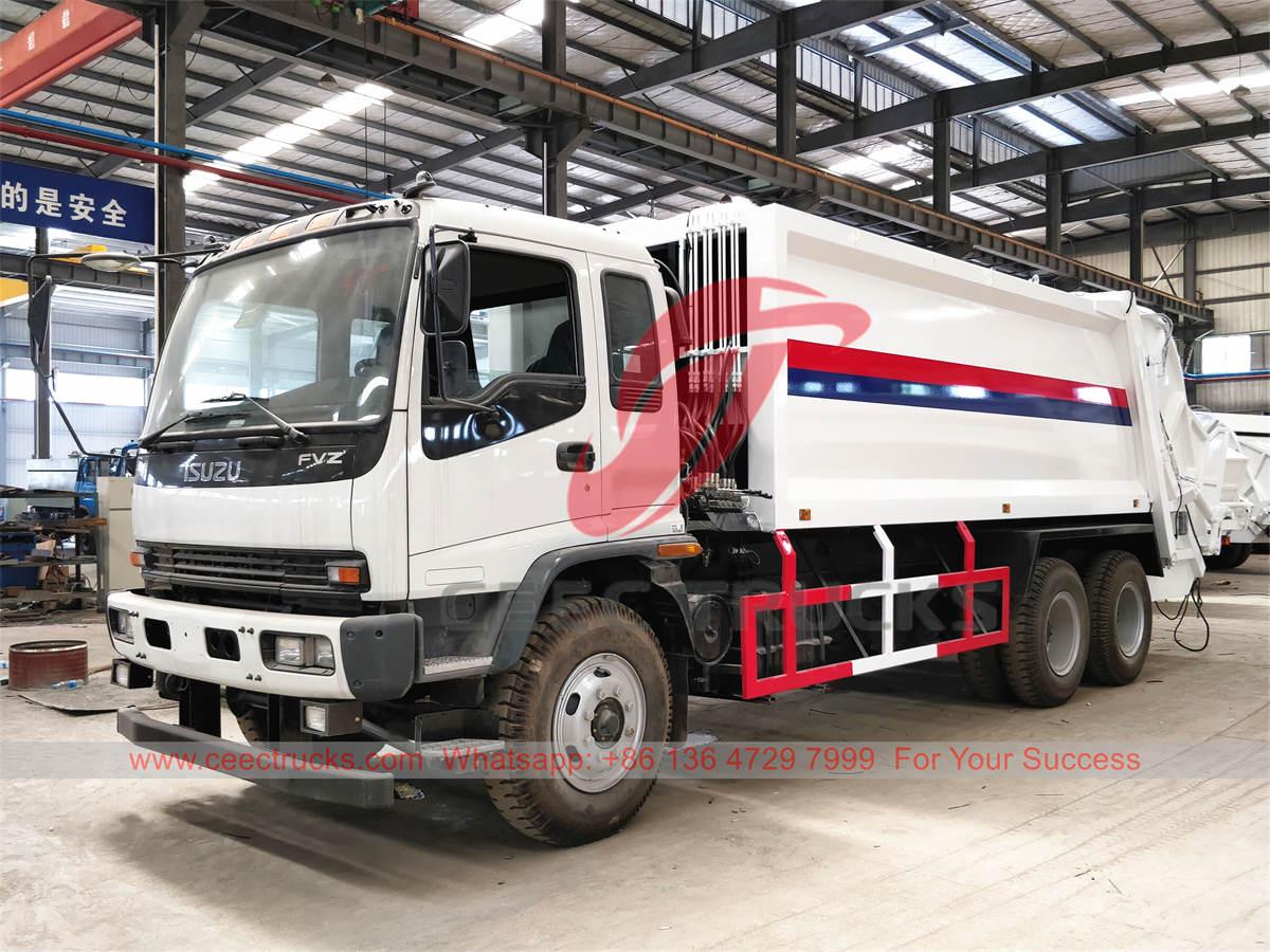 CEEC је произвео камион за сабијање смећа ISUZU FVZ 20 CBM за извоз