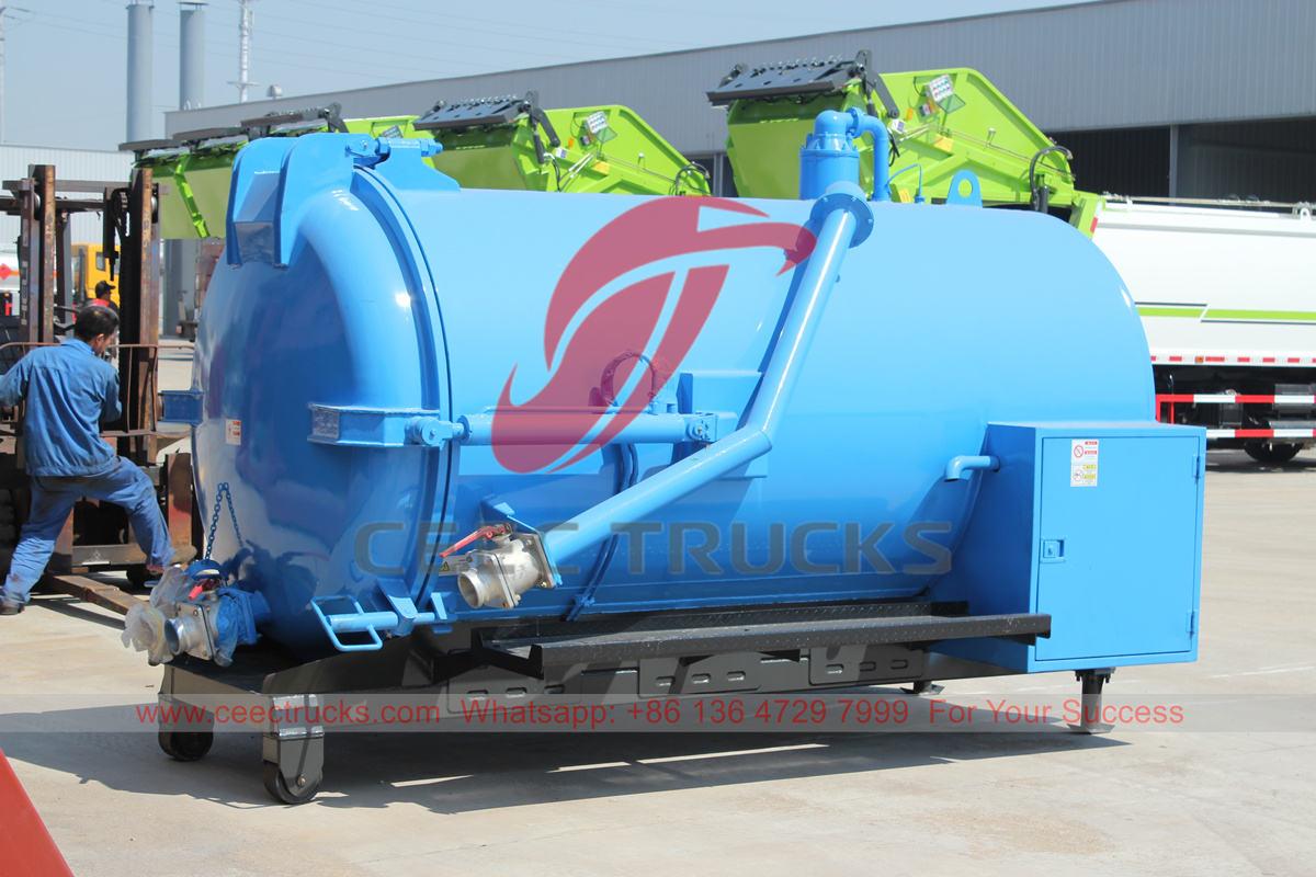 Прилагођена тела резервоара за вакуумске канализације од 5000 литара