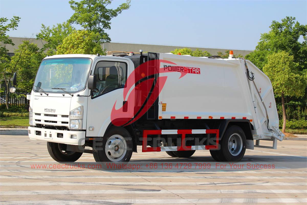CEEC TRUCKS извози високоперформансни камион за сабијање смећа ISUZU