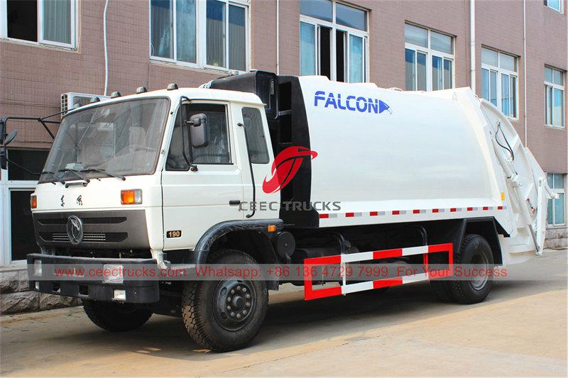Камион за сабијање смећа Dongfeng 14 CBM извезен од стране CEEC TRUCKS