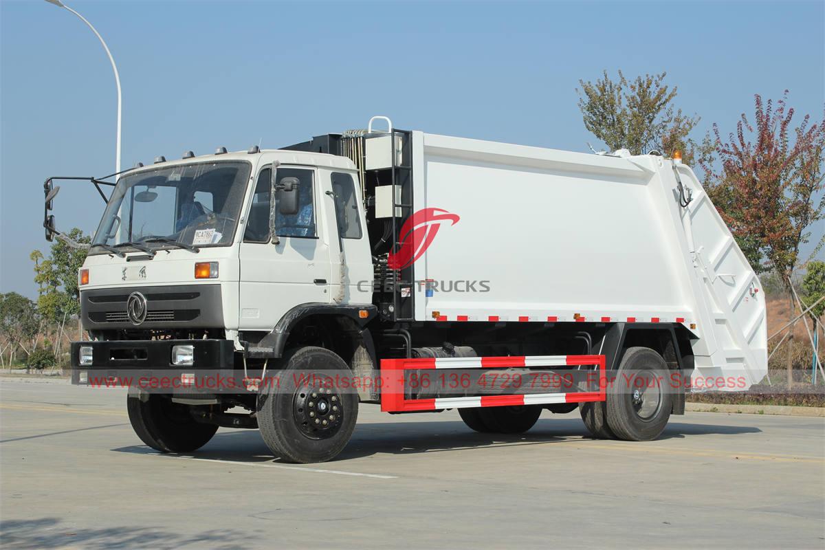 Продајем прилагођени камион за сабијање отпада Dongfeng 14 CBM