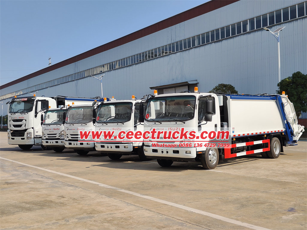 Šta je ISUZU GIGA 5X kamion za kompaktor za smeće od 16 kubnih metara