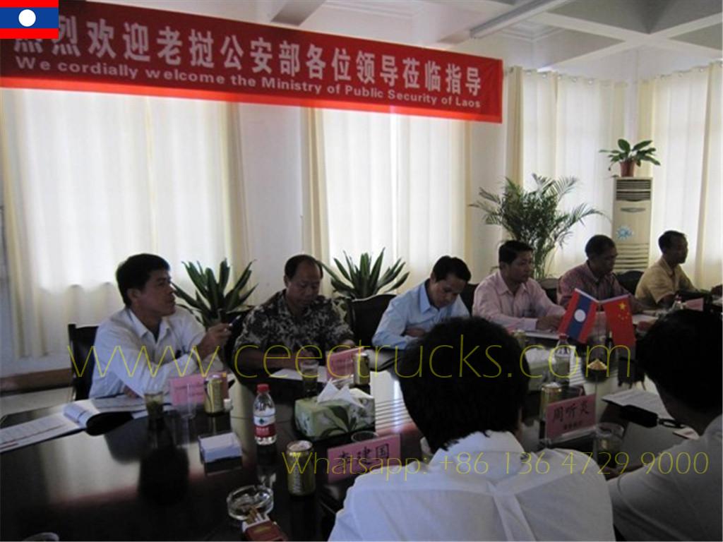 Купац из Лаоса посетио нас је ради прегледа наручених 4 јединице ФОТОН ватрогасних возила