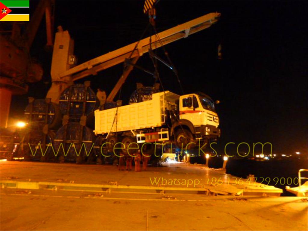 Kupac iz Mozambika kupuje 10 jedinica Beiben 2530 kipera