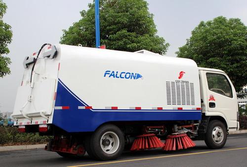 Извоз Донгфенг камиона за чишћење улица запремине 4 м³ у Еквадор