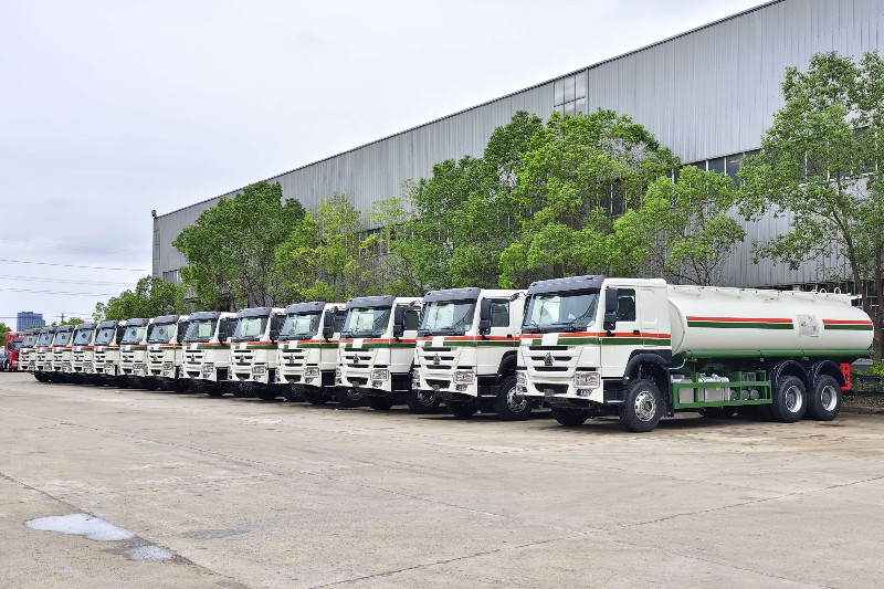 Извоз камиона-цистерне за гориво Howo 22000L у карипске земље