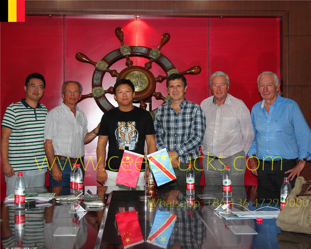 Klijenti iz Belgije posetili su nas radi kupovine Beiben 2534 kipera za projekat u Kongu