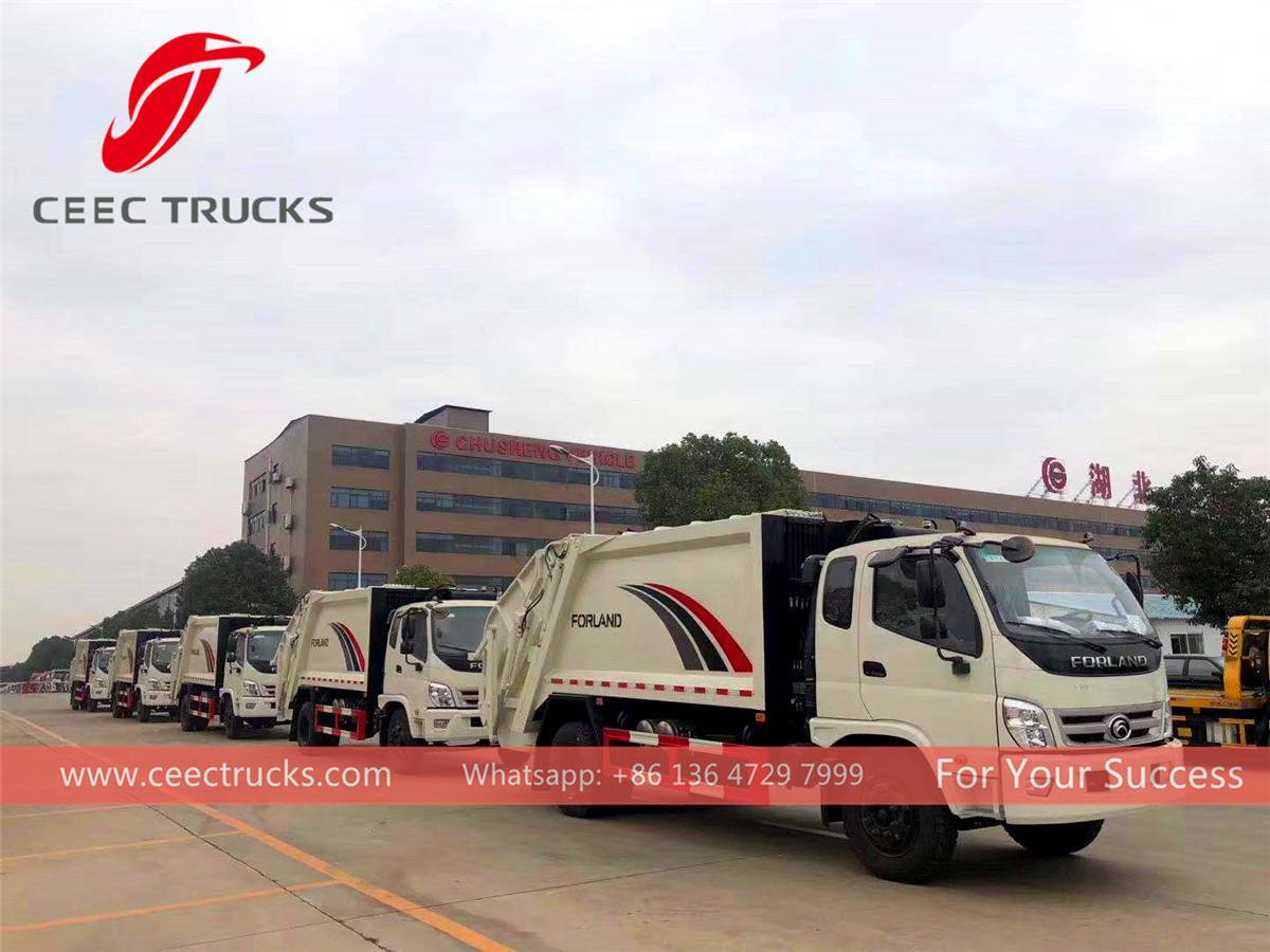 Етиопија - 10 јединица фотонских камиона за сабијање смећа за извоз