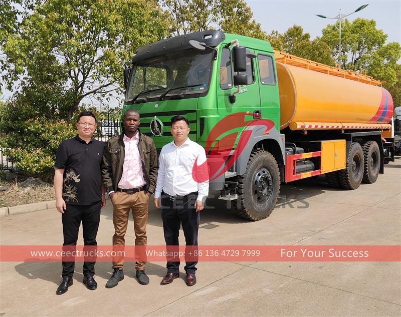 Tanzanija - izvezena su 2 Beiben kamiona cisterne za gorivo